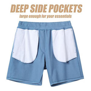 Shorts Deportivos Vintage de Verano de Alta Calidad, Secado Rápido, 100% Poliéster, Holgados, de 5 Pulgadas, para Hombre, para Fitness, Running y Jogging - Product Image 2