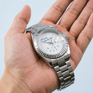 Montre I'm Here NH35, mouvement mécanique automatique 39 mm, cadran NH35, verre saphir étanche. - Product Image 4