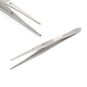 Pinzas Quirúrgicas de Acero Inoxidable para Algodón Dental, Pinzas para Tejidos Quirúrgicos, Instrumento Médico con Certificación CE para Uso Hospitalario - Product Image 2