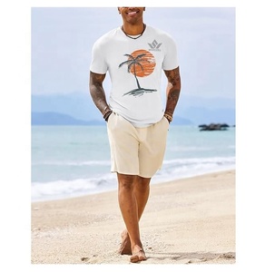 Custom Men's <b>White</b> 100% Cotton T-Shirt Short Sleeve O-Neck Regular Fit Casual Jersey Knitted <b>Plain</b> Blank <b>Tee</b> - Product Image 6