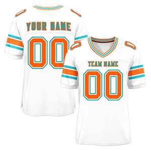 New Design Customized New Arrival High Quality & Quick Dry Breathable Wholesale American Football Jersey - Product Image 1