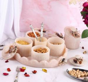 Handcrafted Vintage Epoxy Resin <b>Storage</b> Jar Set Cover Tray Black Gold Lidded Dry Fruit <b>Containers</b> Kitchen <b>Stackable</b> Freshness - Product Image 3