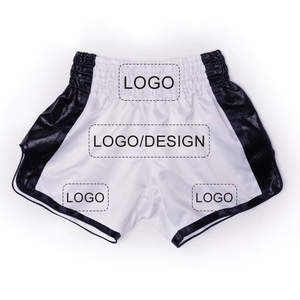 Shorts de Muay Thai les plus vendus en gros à prix abordable, 100 % polyester, séchage rapide, respirants, fabriqués en usine, shorts de kickboxing taille haute - Product Image 4