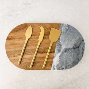 Sustainable <b>Knives</b> <b>Sets</b> Spreader Brass <b>Cheese</b> <b>Knife</b> <b>Set</b> for Hotels & Restaurant Kitchen <b>Cheese</b> Butter Spreader <b>Sets</b> - Product Image 6