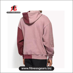 Custom Logo High Quality 500 GSM <b>Thick</b> Heavyweight Cotton <b>Fleece</b> Streetwear Heavy Pullover Oversized Hoodies Men - Product Image 6