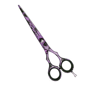 Ciseaux de barbier à dents de cerf pour effiler les cheveux, instruments de beauté, instruments de soin, ciseaux à cheveux premium de 7 pouces en acier 440c - Product Image 1