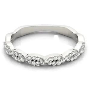 High On Demand Moissanite <b>Diamond</b> <b>Ring</b> Fine Jewelry for Women with Comfortable Everyday Wear Available At Good Price - Product Image 1