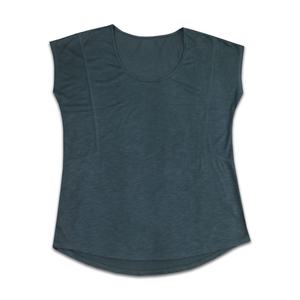 Venta al por mayor 100% poliéster mujer camiseta logotipo personalizado impresión Casual lujo estilo de gran tamaño más tamaño liso manga corta Camiseta - Product Image 5