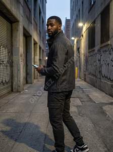 แจ็คเก็ตยีนส์พรีเมียมแบบยูนิเซ็กส์ สไตล์คลาสสิค ทรัคเกอร์ 100% ผ้าฝ้าย ล้างแบบวินเทจ สตรีทแวร์ เสื้อคลุมด้านนอก รับทำโลโก้ตามสั่ง ขายส่ง OEM - Product Image 2