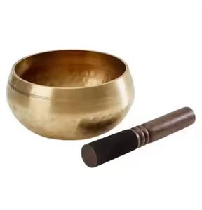 Bol chantant tibétain traditionnel en métal pour la méditation, la thérapie sonore, le yoga, la guérison et la relaxation - Product Image 6