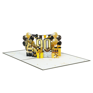 Kiricard 3D Pop Up <b>Birthday</b> <b>Paper</b> Cards Custom Design with Elegant Envelope for Retail Bulk - Product Image 4