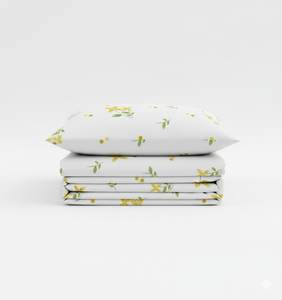 Juego de Ropa de Cama de Lujo de 4 Piezas, Antiarrugas, con Sábana Plana, Sábana Ajustable y 2 Fundas de Almohada, para Uso Doméstico y Hotelero, Tela de Microfibra - Product Image 4