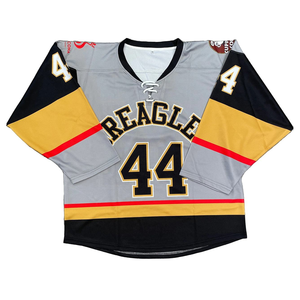 ชุดฮอกกี้น้ำแข็งสำหรับฝึกซ้อมทีมวิทยาลัย ขายส่งจากจีน ผ้าฝ้าย ไม่มีหมายเลข - Product Image 3