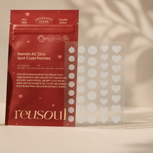 Reusoul Hydrocolloid Collagen Blemish AC Cica Spot Cover Patches Traitement des Imperfections Patch Hydrogel Forme Circulaire 41 Patchs Tous Types de Peau - Product Image 5