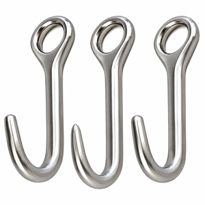 Crochets opératoires pour vaches et veaux, chirurgicaux, réutilisables, durables, tailles variées, à bout arrondi/pointu, pour l'élevage bovin, l'agriculture et l'utilisation vétérinaire - Product Image 1