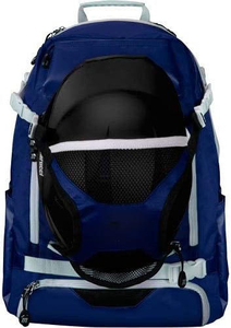 Sac à dos de baseball en nylon avec poches pour bâtons, capacité 50-70L, compartiment à chaussures, porte-bâtons, sac de sport - Product Image 4