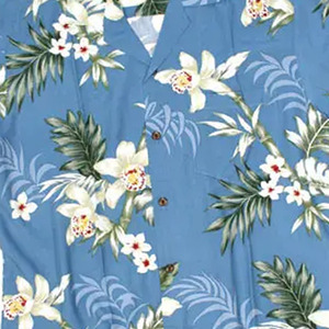 Chemise boutonnée à fleurs pour homme, en lin doux, motif floral, tenue décontractée pour les vacances, qualité supérieure, livraison directe d'usine - Product Image 5