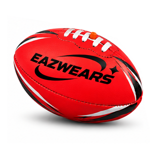 อุปกรณ์ฝึกซ้อมฟุตบอลรูปวงรี AFL ผิวสัมผัสแบบมีลาย เย็บอย่างแข็งแรง สีสั่งทำได้ ผลิตจำนวนมาก รับผลิตแบรนด์ส่วนตัว - Product Image 6