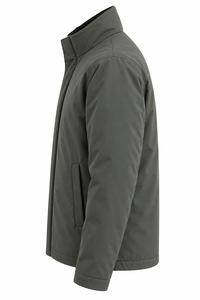 <b>Men's</b> <b>Lightweight</b> Stand Collar Windbreaker <b>Jacket</b> Regular Fit Full Zip Shell Coat with Side Pockets Custom Logo OEM Outerwear - Product Image 4