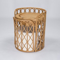 Table de maquillage en gros avec chaise et miroir, bois naturel, prix bas, fabricant vietnamien