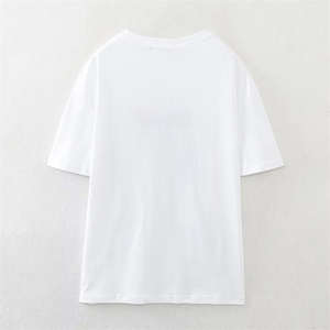 Camisetas Personalizadas para Mujer, Fabricante OEM, Camiseta de Algodón Premium, Tela Suave y Cómoda, Ideal para Marcas de Moda y Pedidos al por Mayor - Product Image 2