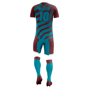 Conjunto de Uniforme de Fútbol de Alto Rendimiento para Torneos Elite, Camiseta y Pantalones Cortos a Juego - Product Image 2