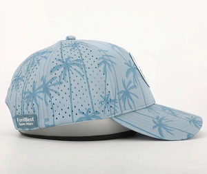 หมวกเบสบอล FONILBEST SPORTS WEARS ผ้าทวิลกันน้ำ สปอร์ต ยูนิเซ็กซ์ โพลีเอสเตอร์ 100% พร้อมตัวล็อคโลหะ - Product Image 4