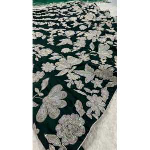 Designer Rainbow Sequence Work Party Wear Lehenga Choli <b>Indian</b> & <b>Pakistani</b> <b>Clothing</b> - Product Image 4