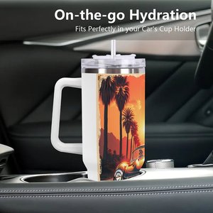 Vaso de acero inoxidable de 40 oz con impresión a todo color para campañas de marketing - Product Image 3
