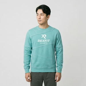 Sudaderas Personalizadas al por Mayor, Nuevas, de Peso Normal, Cuello Redondo, Secado Rápido, Transpirables, 100% Algodón, para Hombre - Product Image 1