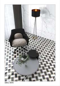 Azulejos de porcelana de alta resistencia 24X24 producidos para áreas de suelo compacto con alineación controlada y estabilidad estructural - Product Image 5