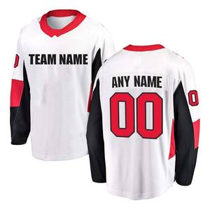 Camiseta de Hockey Personalizada para Equipo, 100% Poliéster, Transpirable, para Entrenamiento - Product Image 1
