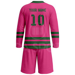 Custom Ice Hockey Uniform Sublimated Hockey Jersey Pants Set Premium Quality Team Hockey Apparel 100% Polyester Quick Dry - Product Image 3