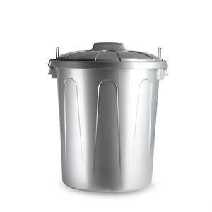 Bidone per Rifiuti Grigio da 51L - Product Image 1