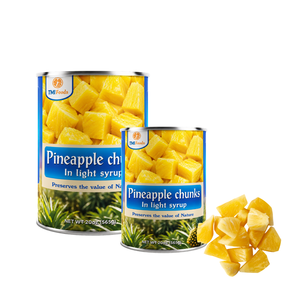 Piña Enlatada en Almíbar Espeso, en Trozos, Estándar Internacional, la Más Vendida, con Empaque Personalizado - Product Image 1
