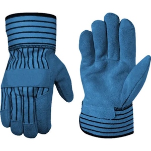 Gants de sécurité en cuir de vachette de qualité supérieure, doux, confortables, résistants, pour le travail, le jardinage et la protection des travailleurs - Product Image 6