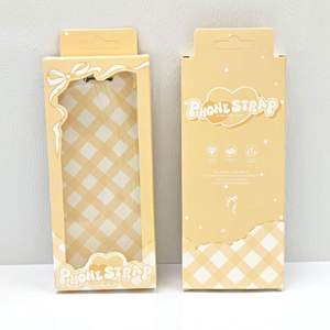 Factory Direct Fashion Recycled Paper <b>Box</b> Universal Phone Strap Packaging <b>Box</b> - Product Image 2