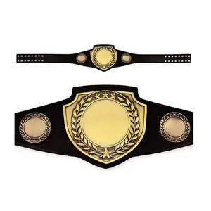 Cinturón de Campeonato de Lucha Libre Profesional para Hombre, de Cuero Vacuno, Ligero, Ecológico y Personalizable, de ROBUST INDUSTRIES, OEM - Product Image 1