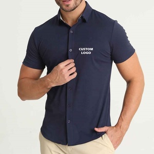 Camisetas de Manga Corta con Cuello Polo, Diseño Moderno, Personalizadas con Logotipo, Tejidas, para Hombre, Talla Grande, Verano, 100% Poliéster - Product Image 4