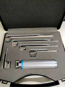 Ensemble Laryngoscope Miller Lames et poignée Instruments vétérinaires médicaux chirurgicaux - Product Image 2
