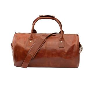 Unisex High Quality Customize Leather Duffle <b>Bag</b> Large Capacity Shoe Compartment With Customize Logo and Customize Storage Space - Product Image 3