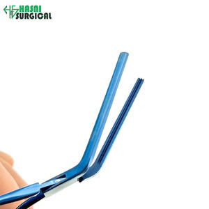 Pinza Vascular Manual de Acero Inoxidable con Muescas, Aprobada por CE ISO, Pinza Atraumática de 12.5 cm, Instrumento Neuroquirúrgico Hasni - Product Image 2