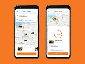 Application mobile de service de remorquage pour une récupération rapide des véhicules, la réservation de camions de remorquage, le suivi en temps réel et l'assistance routière d'urgence. - Product Image 2