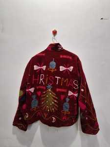 Handmade Velvet Suzani Floral Eco-Friendly Winter Short Crew Neck Tailored Bomber <b>Hippie</b> <b>Jacket</b> for Women - Product Image 2