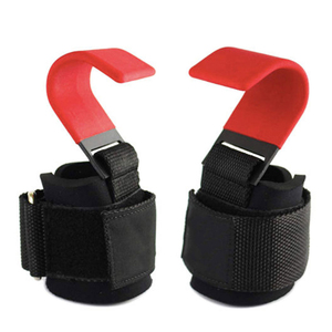 สายรัดข้อมือแบบตะขอสำหรับยกน้ำหนักแบบ Heavy Duty ราคาโรงงาน OEM สำหรับการฝึกเดดลิฟท์ อุปกรณ์เสริมสร้างความแข็งแรงในยิม - Product Image 2