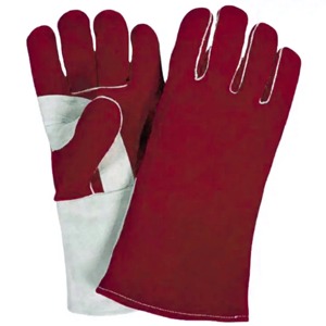 CAPTAIN INDUSTRY Guantes de Soldadura Ligeros de Dedo Completo, Más Vendidos, Duraderos, de Cuero, Impermeables, con Protección UV, para Uso en Exteriores - Product Image 3
