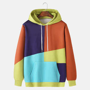 เสื้อฮู้ดดี้ผู้ชายแบบสั่งทำพิเศษ ผ้าฝ้ายพรีเมียมเนื้อนุ่ม ทรงปกติ สไตล์ลำลอง สตรีทแวร์ รับผลิตแบบ OEM ขายส่งจากโรงงานในสหรัฐอเมริกา - Product Image 1