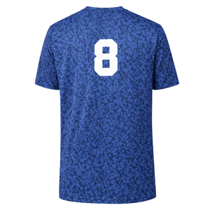T-shirt de sport personnalisé à manches courtes pour homme, motif camouflage numérique, en polyester, uniforme d'équipe, vêtements de sport, OEM, vente en gros, approvisionnement en vrac - Product Image 2