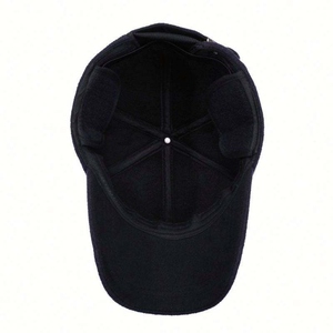 Gorra de Béisbol Cálida y Resistente al Frío para Hombre, Invierno 2025, Diseño con Orejeras, Estilo Casual para Exteriores, Deportiva, Poliéster/Algodón, Hebilla Metálica Común - Product Image 2