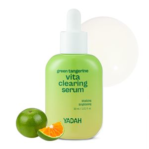 เซรั่มบำรุงผิวหน้า YADAH Green Tangerine Vita Clearing Serum Brightening Facial Essence 30 มล. วิตามินซีจากเกาหลี - Product Image 1